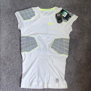 NIKE PRO COMBAT PADDED COMPRESSSION SHIRT.